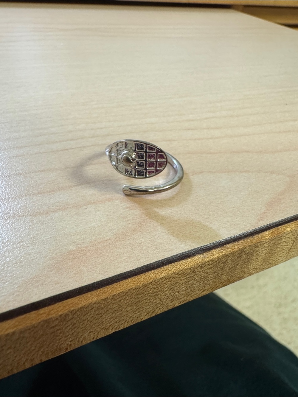 Silver Tennis Statement Ring - Women Accessories